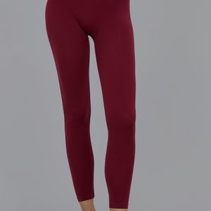 🆕️ Burgundy Seamless Leggings